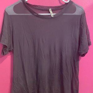 LF see through shirt